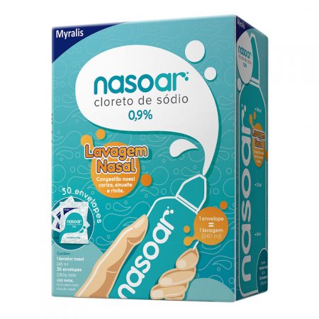 Nasoar 30 Envelopes + Frasco