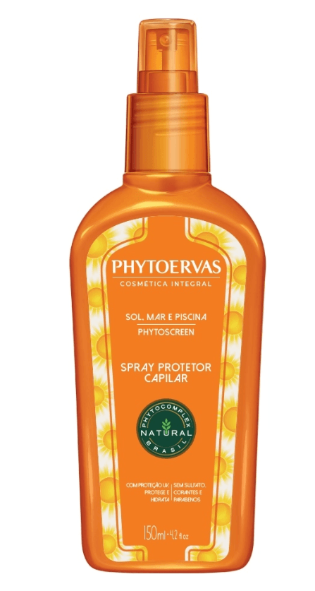 Spray Protetor Solar Capilar Phyto Mar Piscina 150ml Phytoervas