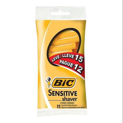 Kit Aparelho Bic Sensi Shaver - Leve 15 Pague 12 - Bic