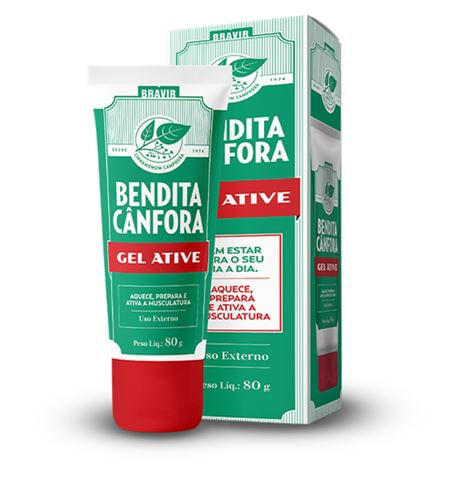 BENDITA CANFORA GEL ATIVE 80G