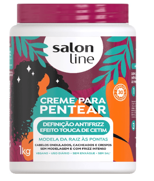 Creme para pentear Definição Antifrizz Salon Line- 1KG