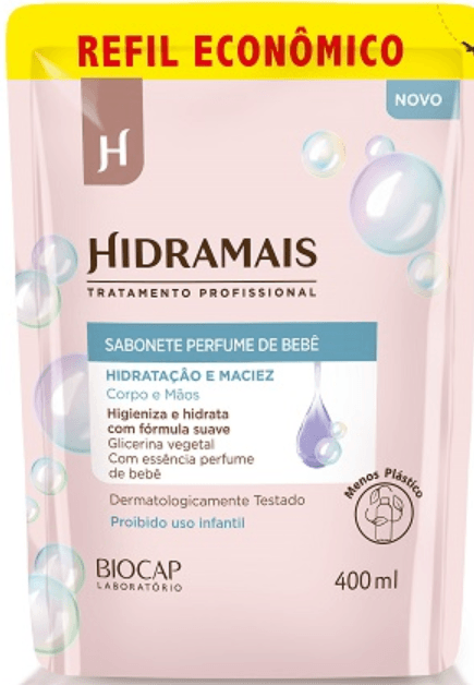 SAB LIQ HIDRAMAIS PERF BEBE REF 400ML