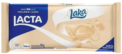 CHOC LACTA LAKA BRANCO 80G
