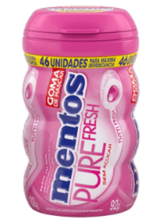 GM MENTOS PURE FRESH T FRUTTI 92G