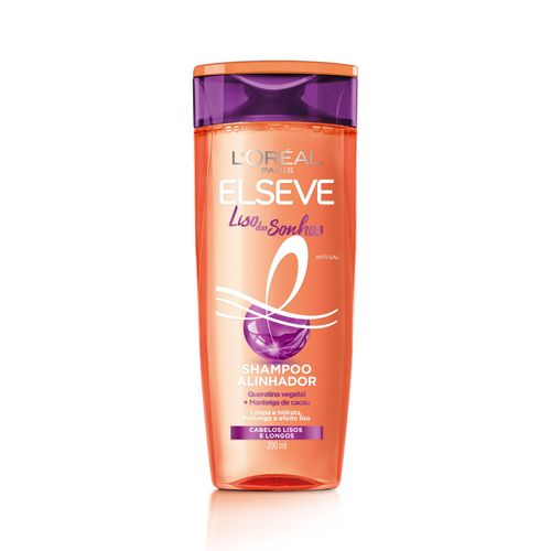 Shampoo L'Oréal Paris Elseve Liso dos Sonhos, 200ml