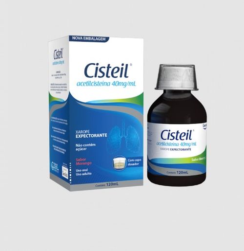 Xarope Expectorante Cisteil Geolab 40mg/ml 120ml