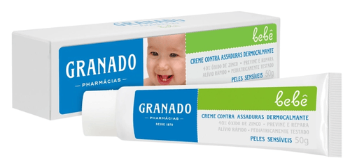 CREME PARA ASSADURAS GRANADO BEBE 50G