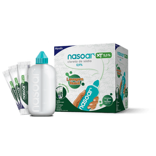 NASOAR XT 5% 15ENV+LAVADOR NASAL 240ML