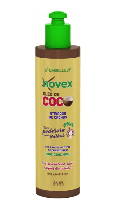 Ativador De Cachos Novex Óleo De Coco 300ml