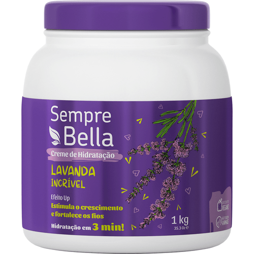 Creme de Hidratação SempreBella Lavanda Incrível 1kg