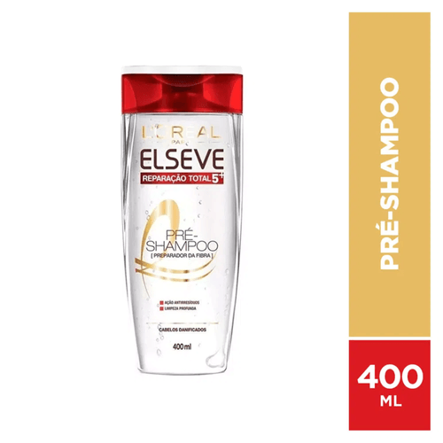 Pré-Shampoo RT5 para Cabelos Danificados 400ml Elseve