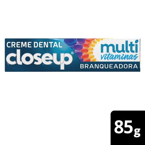 Creme Dental Close up Multi Vitaminas +12 Benefícios Branqueadora 85 g