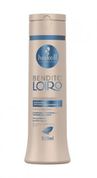 Condicionador Bendito Loiro 300ml Haskell para Cabelos Descoloridos
