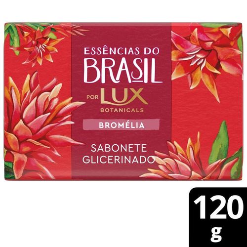 Sabonete em Barra Lux Essências do Brasil Bromélia 120g