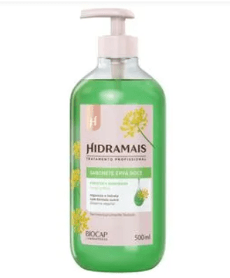 Sabonete Líquido HidraMais 1,2L Erva Doce Glicerina Vegetal Biofacil