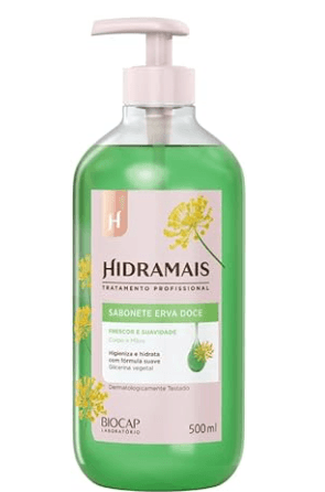 Sabonete Líquido Hidramais 500ml Erva Doce Biofacil
