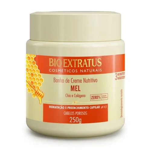 Banho de Creme Nutritivo Bio Extratus Mel - 250g