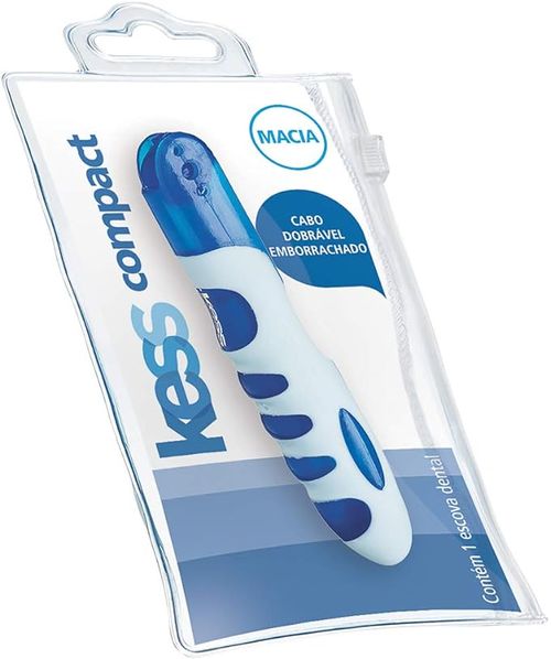 Escova De Dentes Kess Compacto Macia - Kess