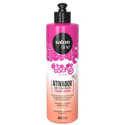 Ativador de Cachos #ToDeCachos Fixação Máxima - 400ml