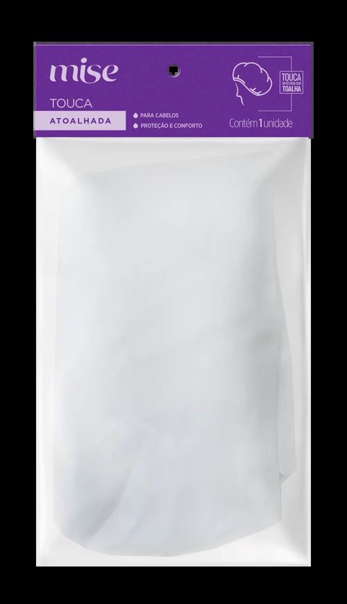 Touca de Banho Atoalhada Mise - 1 unidade