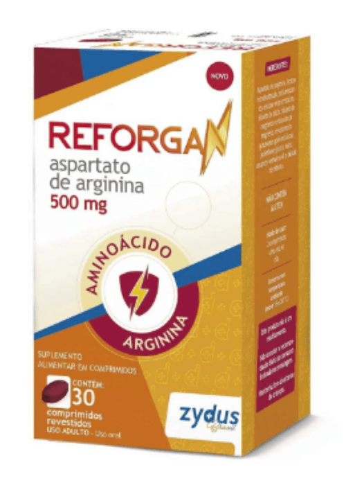 Suplemento Reforgan Zydus 500mg Comprimido 30 Unidades