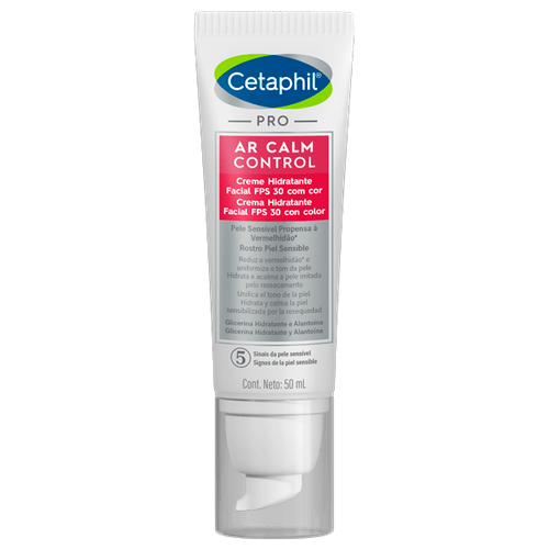Creme Hidratante Facial Fps 30 Cetaphil Pro Ar Calm Control com Cor- 50ml