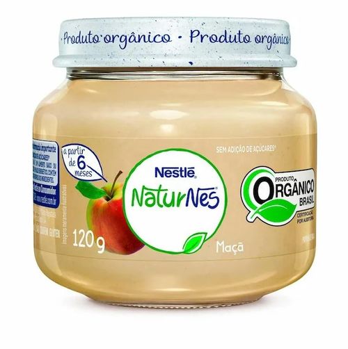 Papinha Orgânica Nestlé Naturnes Sabor Maçã  - 120g