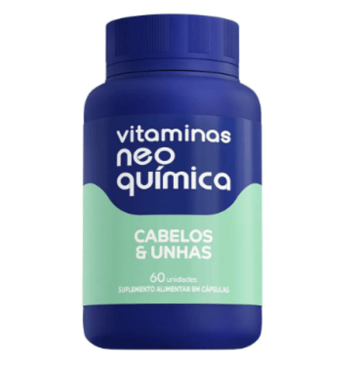 Suplemento Multivitamínico Cabelos e Unhas Neo Química 60 cápsulas