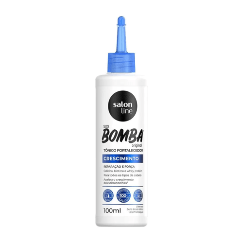 Tônico Fortalecedor SOS Bomba Crescimento 100ml - Salon Line