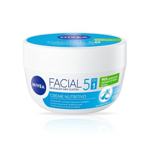 Creme Facial Nivea Nutritivo 100G - Nutritivo