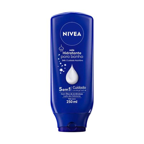Hidratante Nivea Body Milk Banho 250Ml - Nivea Body