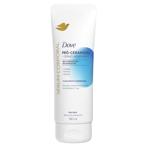 Sérum Deo Hidratante Corporal Dove Pró-Ceramidas + Dermo Hidratante Bisnaga - 180ml