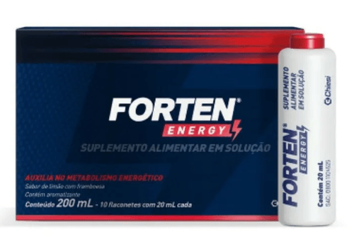 Suplemento Alimentar Forten Energy Magnésio e Vitamina B12 Forten 20ml Solução 10 Flaconetes