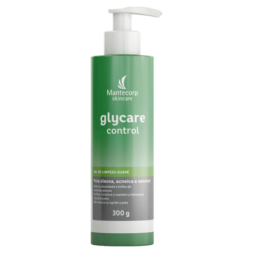 Gel de Limpeza Suave Mantecorp Skincare Glycare Control Frasco 300g