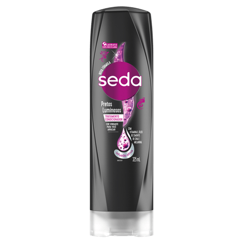 Condicionador Seda Pretos Luminosos Frasco 325ml