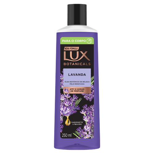 Sabonete Líquido Lavanda Lux Botanicals Frasco 250ml
