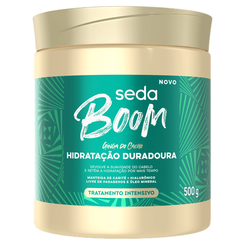 Tratamento Intensivo Seda Boom Hidratação Duradoura Pote 500g