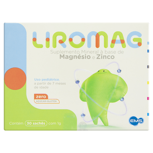 Suplemento Liromag Caixa 30 Sachês
