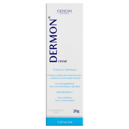 Creme Proteção e Hidratação Dermon Caixa 20g