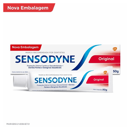 Creme Dental Original Sensodyne Caixa 50g