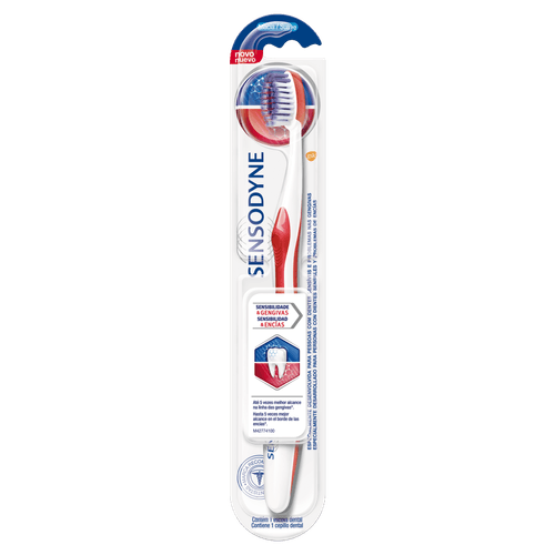 Escova Dental Macia Sensodyne Sensibilidade & Gengivas