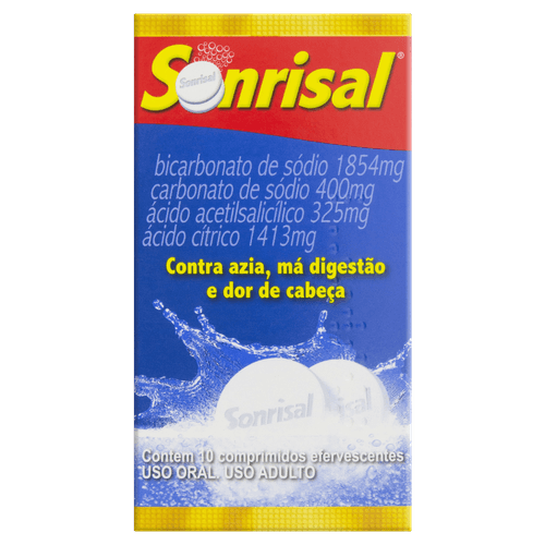Sonrisal Caixa 10 Comprimidos Efervescentes