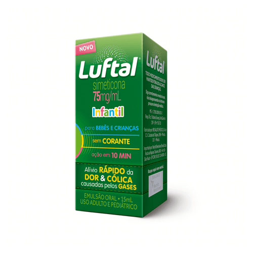 Luftal Gotas Infantil Simeticona 15ml - Cereja