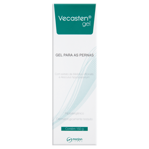 Gel Refrescante para Pernas Vecasten Marjan Farma 150g