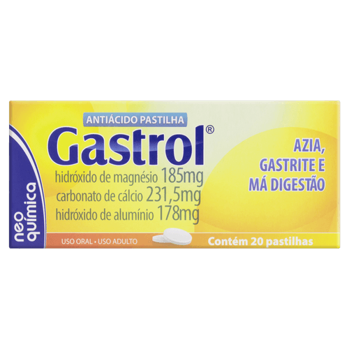 Gastrol 20 Pastilhas