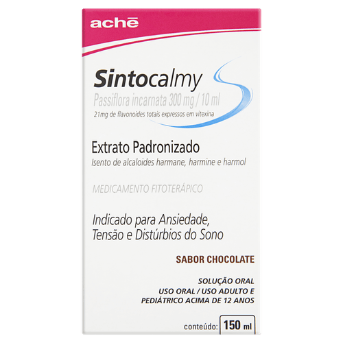 Sintocalmy Clobazam Aché 300mg Solução Oral 150ml
