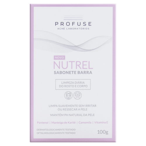 Nutrel Sabonete Barra Profuse 100G - Profuse Nutrel