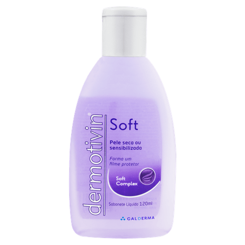 Dermotivin Soft Sabonete Líquido 120ml