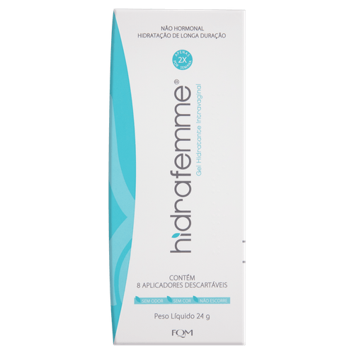 Hidrafemme Gel Hidrat Vaginal 24g + 8 Aplicador