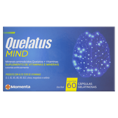 Quelatus Mind 60 Cápsulas